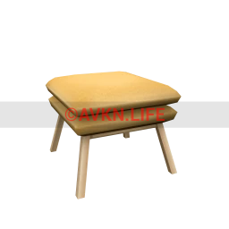 Canary First Blush Foot Stool