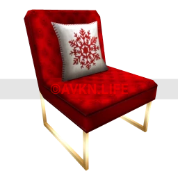 Luxe Liberty Chair - Red