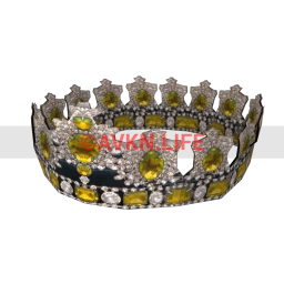 Bijourterie Fashion Queen Crown (Citrine)