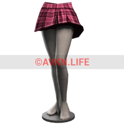 Ayuri's Tartan Skirt - Pink