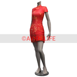 Elegant Blossom Cheongsam Outfit