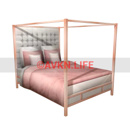 Rose Hues Grandeur Bed