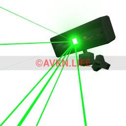 Party Laser Wall Light - Vibrant Green