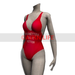 Kijane "Brunettes Do It Better" Swimsuit