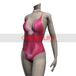 Kijane Hot Pink Metallic Swimsuit