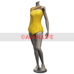 Bionic Aliza Ice Skating Dress - Sunshine