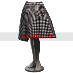 Dolly Bop Gingham Swingin' Skirt