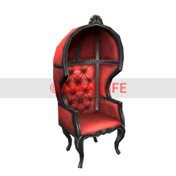 Afterlife Sullen Rest Armchair - Red