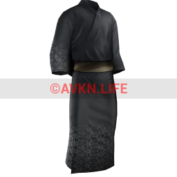 Yume Bon Yukata (Black)