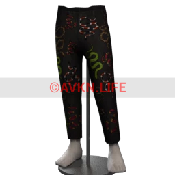 Front Row Snake Garden Trousers