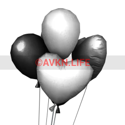 Colourless Love Heart Balloons