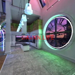 Clock Tower Apartment - Neon Collection
