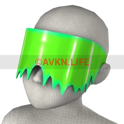 Delirious Squid Slime Visor (Saurian Green)