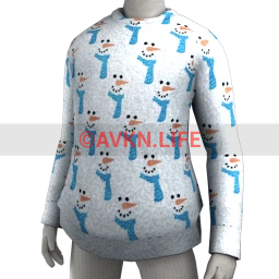 Foal Snowman Sweater