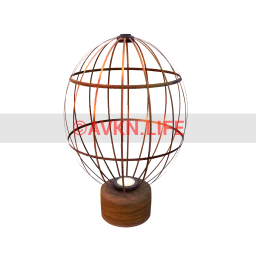 Montgolfier Wireframe Balloon Lamp