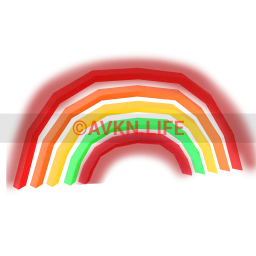 Neon Rainbow Light