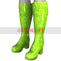 Delirious Squid Celestial Invader Boots (Radioactive)