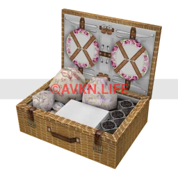 Country Chic Picnic Hamper