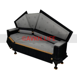 Cosmos Coffin Slumber Sofa - White