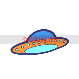 UFO Sticker