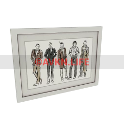 Mayfair Framed Painting - Fashion Collective