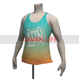 Summer Sun Festival Vest Top