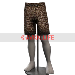 Kijane Fierce Cat Mid Length Shorts