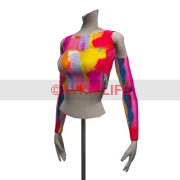 Colour Carnival Crop Top