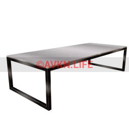 Solid Steel Dining Table