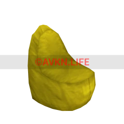 Yume Alert Beanbag Chair - Yellow