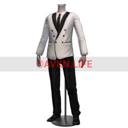 Noir Groom Suit - Tie