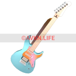 USAesthetic Sky Shimmer Electric Guitar