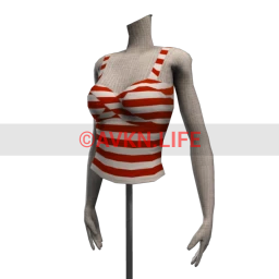 Dolly Bop Red Striped Bustier