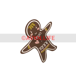 Gingerbread Man Sticker