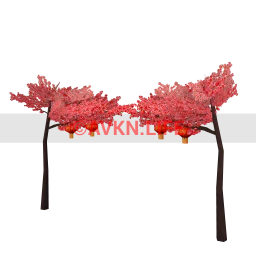 Heart Of China Blossom Arch