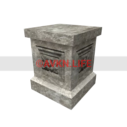 Herington Hall Maze Pedestal