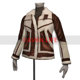 Front Row Hoaroak Shearling Jacket