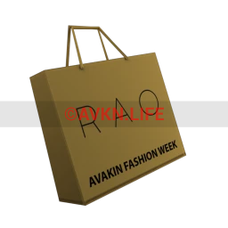 Fashion Week Shopping Bag - RAO (Gold)