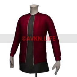 Front Row Smokey Crimson Velvet Jacket