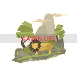 Kenyan Nature Sticker