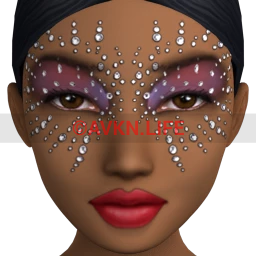 Flawless Diamond Explosion Facepaint