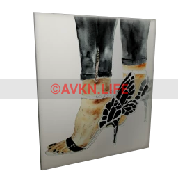 Dream House Angel Heels Wall Art