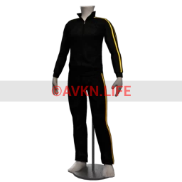 Drop Science Retro Tracksuit - Black Gold