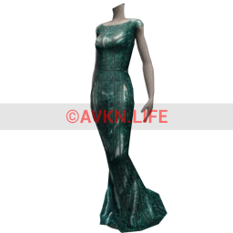 Showstopper Emerald Elegance Dress