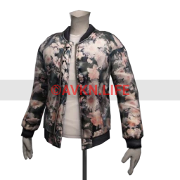 Foal Slate Floral Bomber Jacket