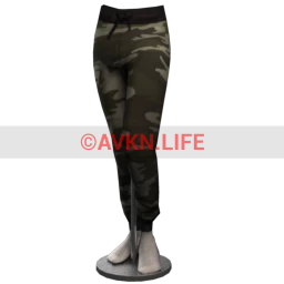 Camo Slouchy High Rise Joggers