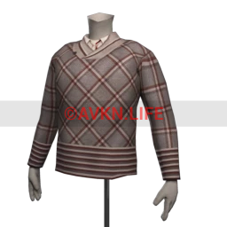 Easy Living Check Sweater