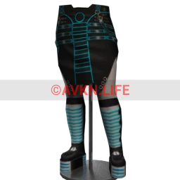 Delirious Squid Cyber Circus Skirt