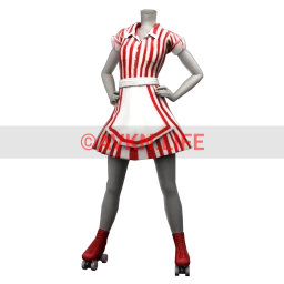 Roadside Diner Waitress Outfit