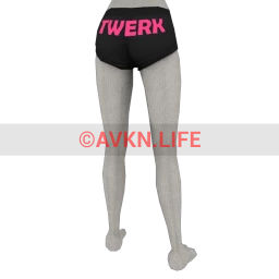 Front Row Twerk Booty Shorts - Pink